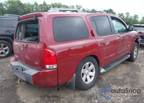 2005 Nissan Armada Le из США, поврежденный, VIN 5N1AA08B25N718324